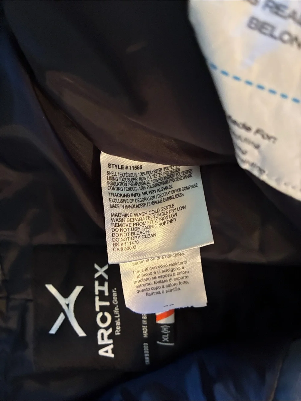 Arctix Boys Husky Gray Snowboard Pants